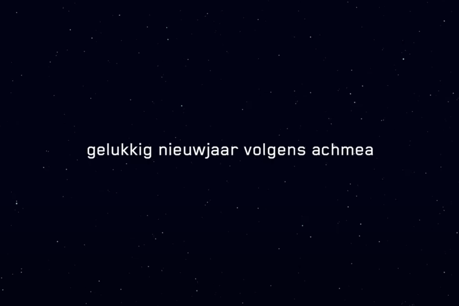 gelukkig nieuw jaar achmea